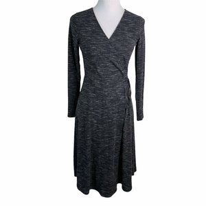 Altar'd State Space Dye Surplice Faux Wrap Dress